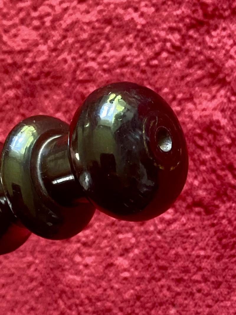 Beautiful Original Vintage Lignum Vita British Police Truncheon c1950