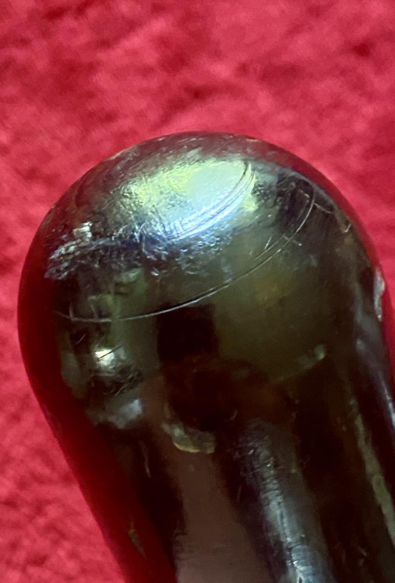 Beautiful Original Vintage Lignum Vita British Police Truncheon c1950