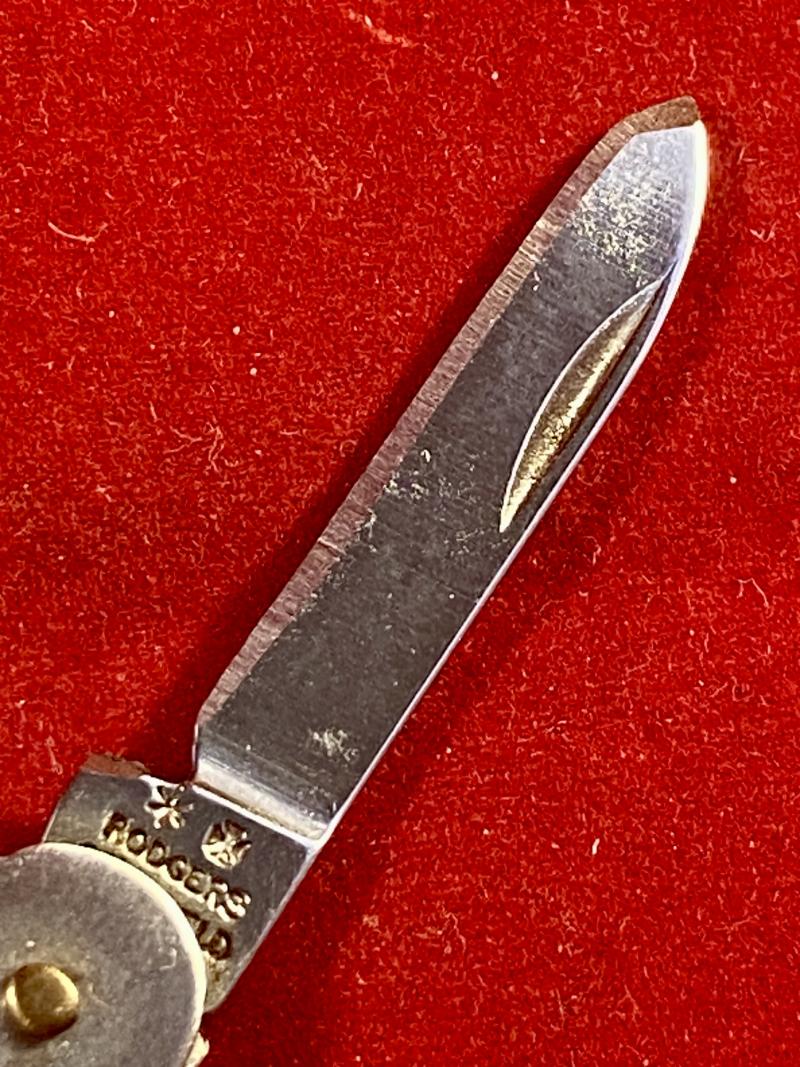 Mint Joseph Rodgers Small Stainless Steel Penknife circa 2000