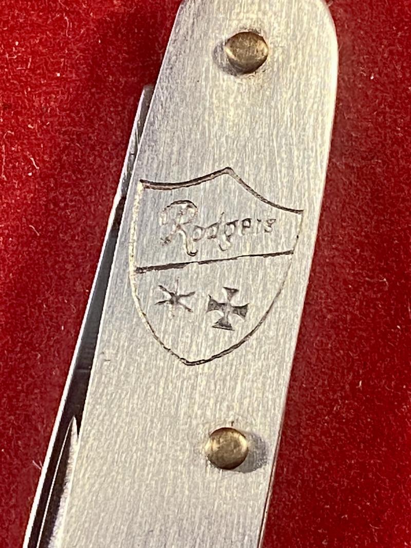 Mint Joseph Rodgers Small Stainless Steel Penknife circa 2000