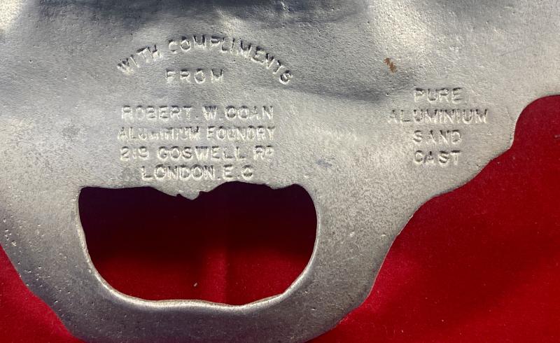 Large Commemorative Cast Aluminium Dish Depicting Prince of Wales - Edward VIII ‘Our Prince of Sports’ Made by R.W. Coan London c1920