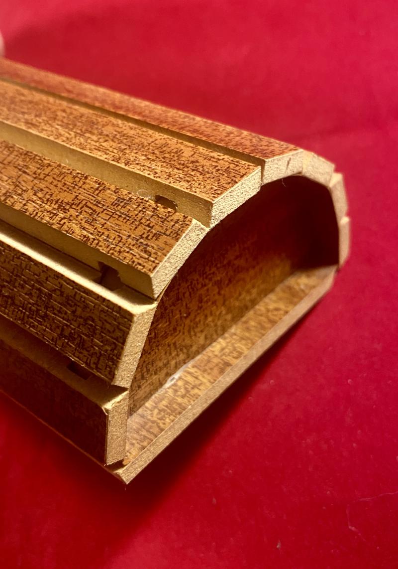 Mint French Laguiole G. DAVID Folding/Locking Knife with Wood Effect Display Case