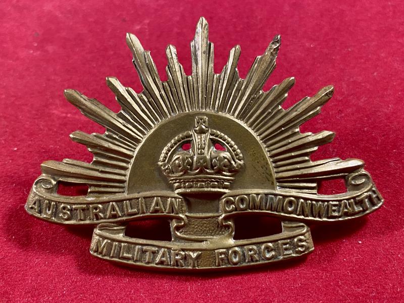 WW1 Australian Commonwealth Military Forces Cap Badge