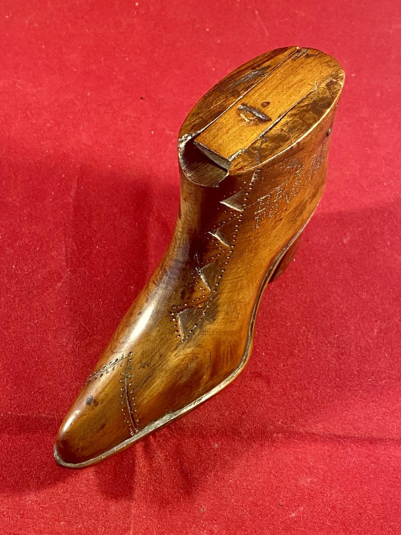 Rare Anglo-Boer War - POW made “Snake in a Boot” – Bermuda 1902