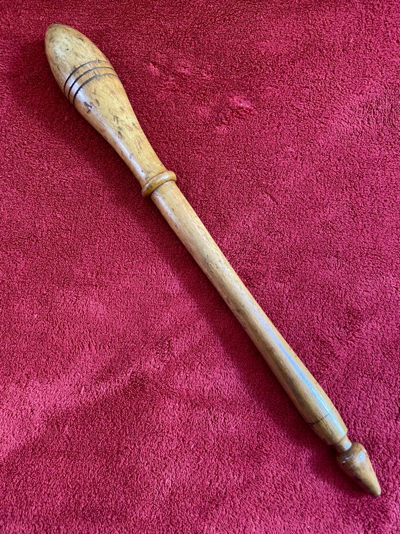 Rare 19th Century English Treen Boxwood Fisherman's Salmon Priest c1830