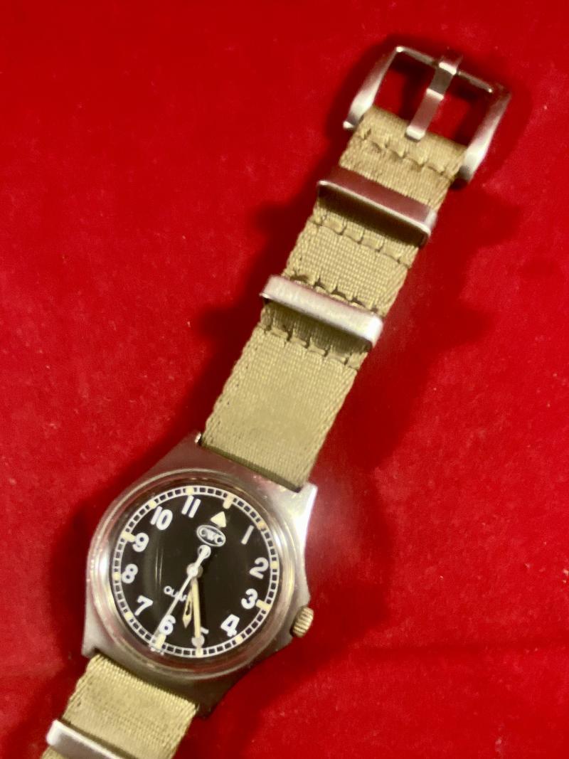 1988 British Royal Navy Issue CWC Quartz Wristwatch – Nato No. 0552/6645-99 5415317