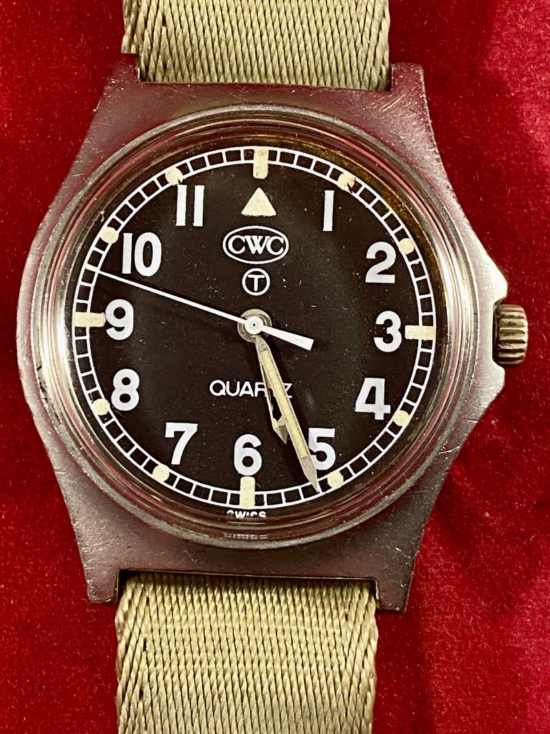 1988 British Royal Navy Issue CWC Quartz Wristwatch – Nato No. 0552/6645-99 5415317