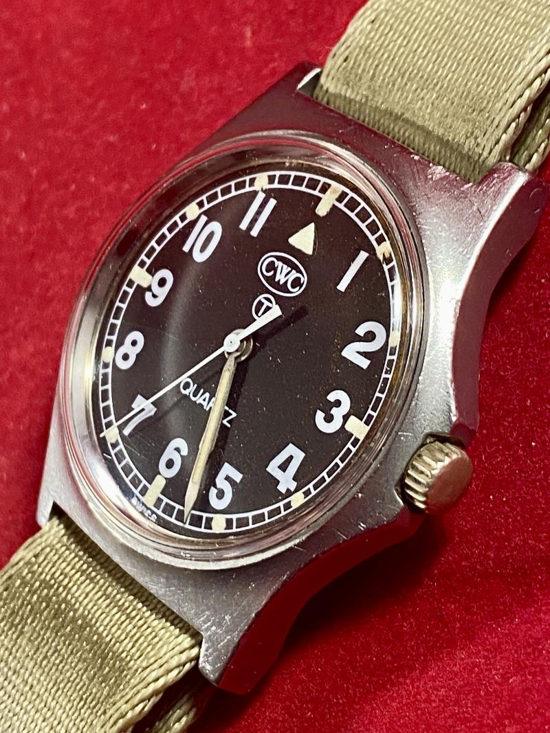 1988 British Royal Navy Issue CWC Quartz Wristwatch – Nato No. 0552/6645-99 5415317