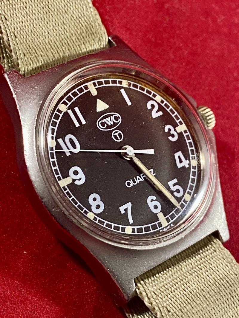1988 British Royal Navy Issue CWC Quartz Wristwatch – Nato No. 0552/6645-99 5415317