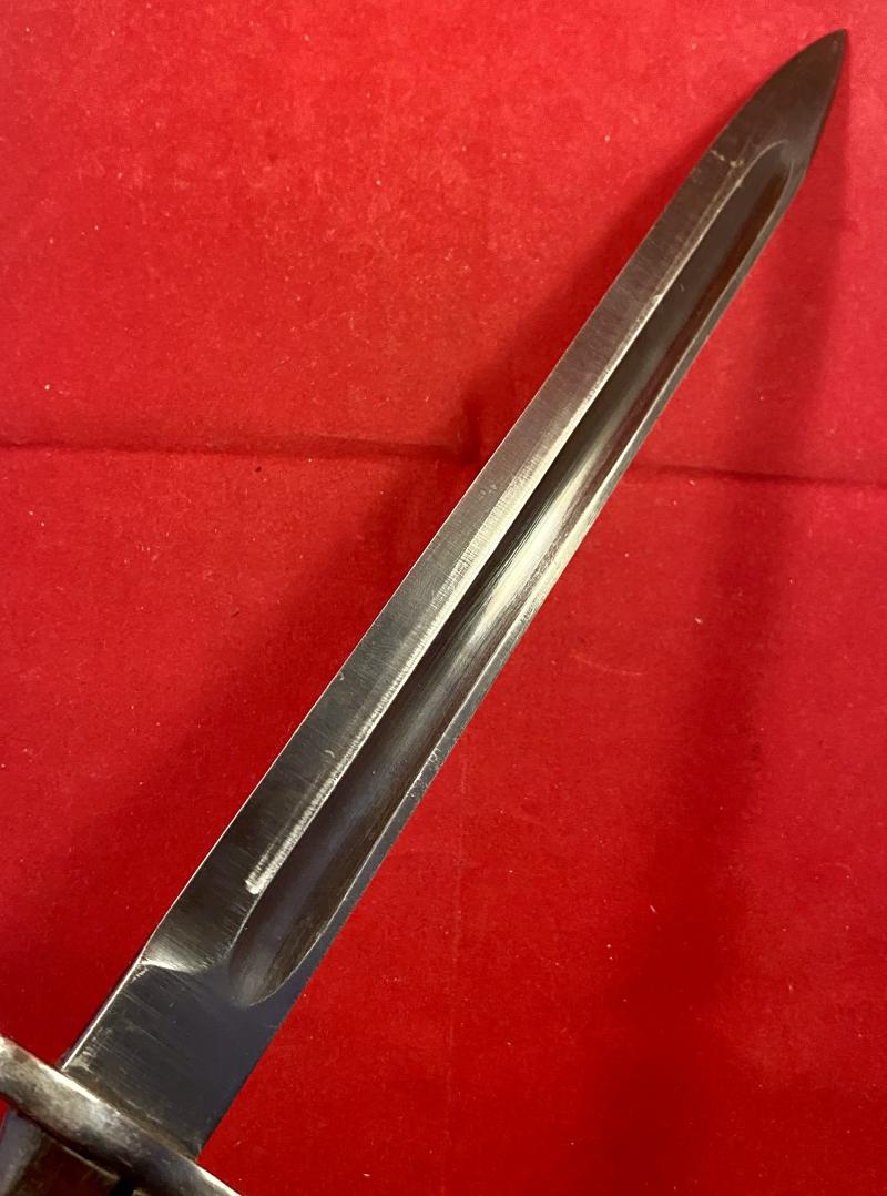 Antique Portuguese M1904 Sword Bayonet and Scabbard made by Simson & Co of Suhl Germany