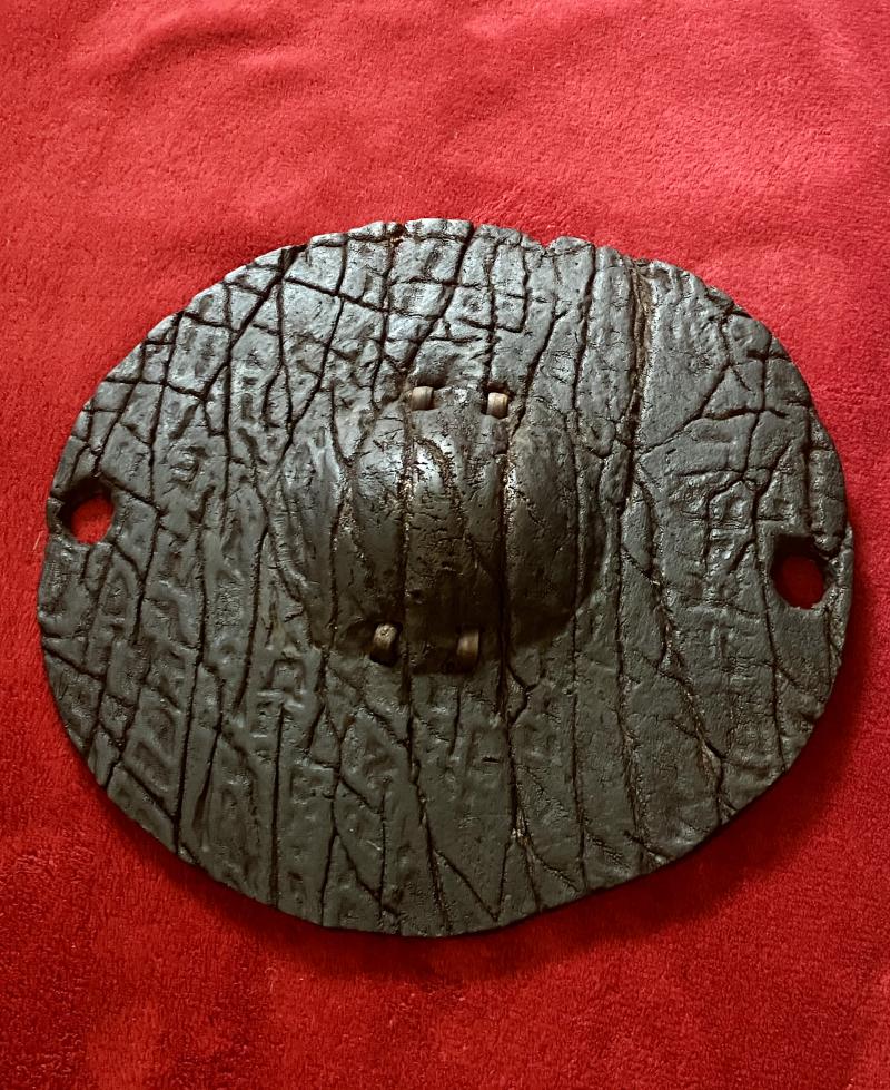 Rare 19th Century Elephant Hide Warrior Shield from the Hadendoa people of the Beja Tribe from Sudan/Eritrea