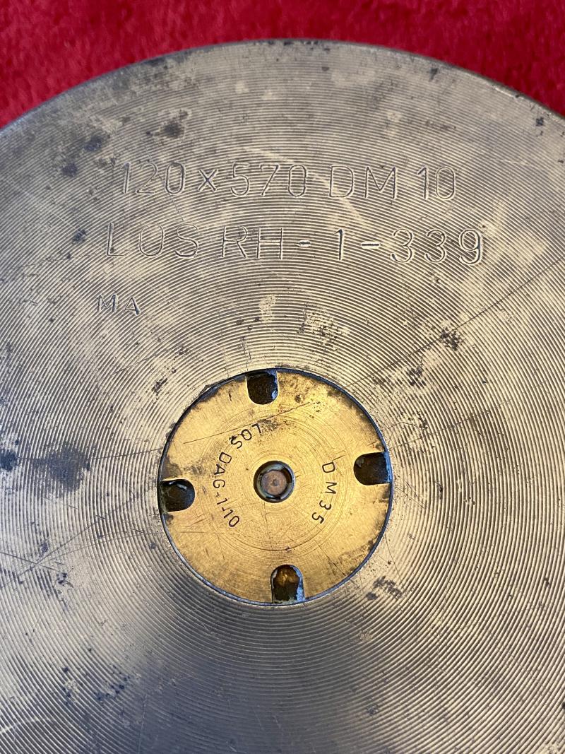 Scarce German Leopard 2 Tank 120mm Shell Casing Base