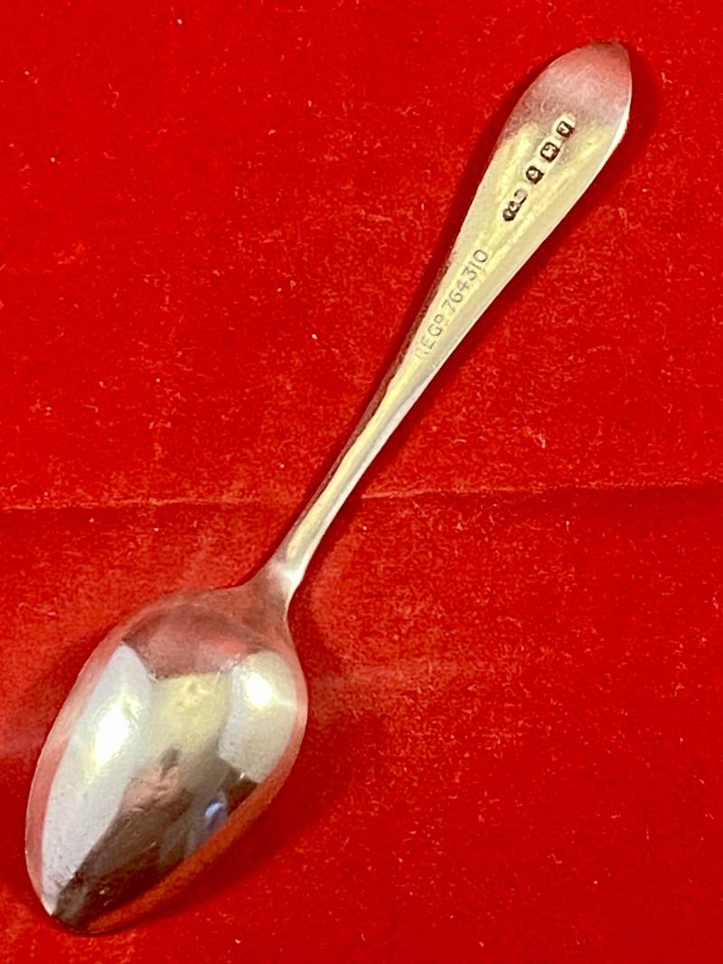 Fine Hallmarked Silver “Nobel Bullet” Spoon by Tiffany & Co - 1933