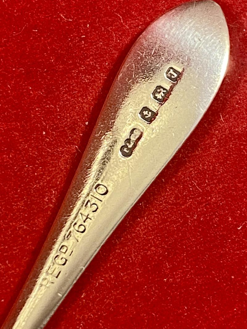 Fine Hallmarked Silver “Nobel Bullet” Spoon by Tiffany & Co - 1933