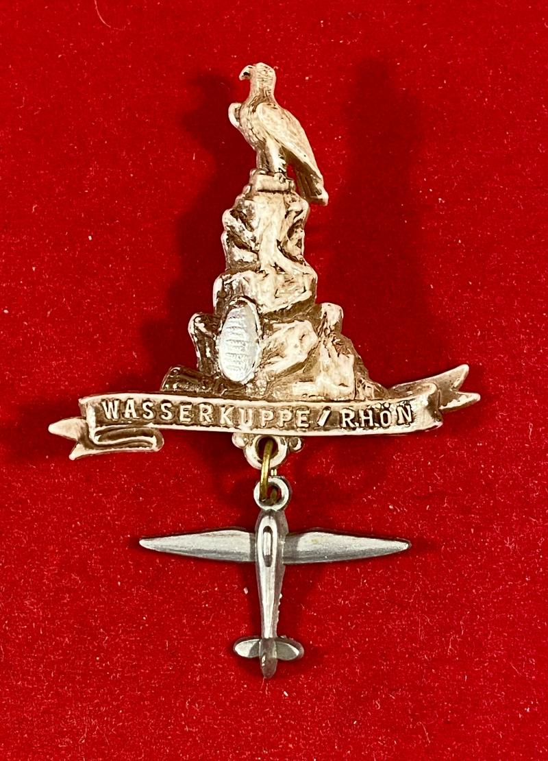 Scarce German Badge Relating to the Wasserkuppe Mountain in Rhön the