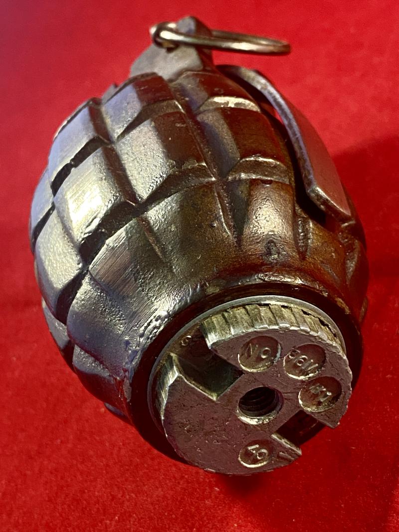Near Mint INERT WW2 No.36M Mk I British Mills Grenade by A. Kenrick & Sons dated 1940