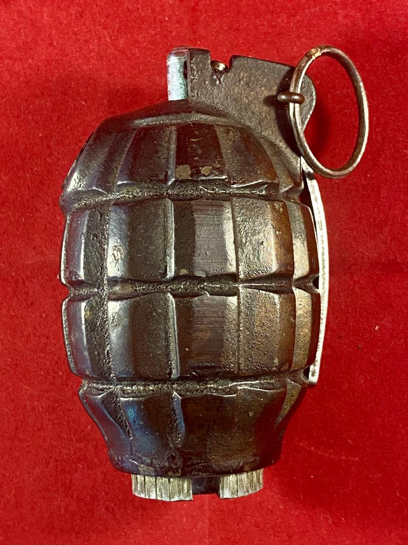 Near Mint INERT WW2 No.36M Mk I British Mills Grenade by A. Kenrick & Sons dated 1940