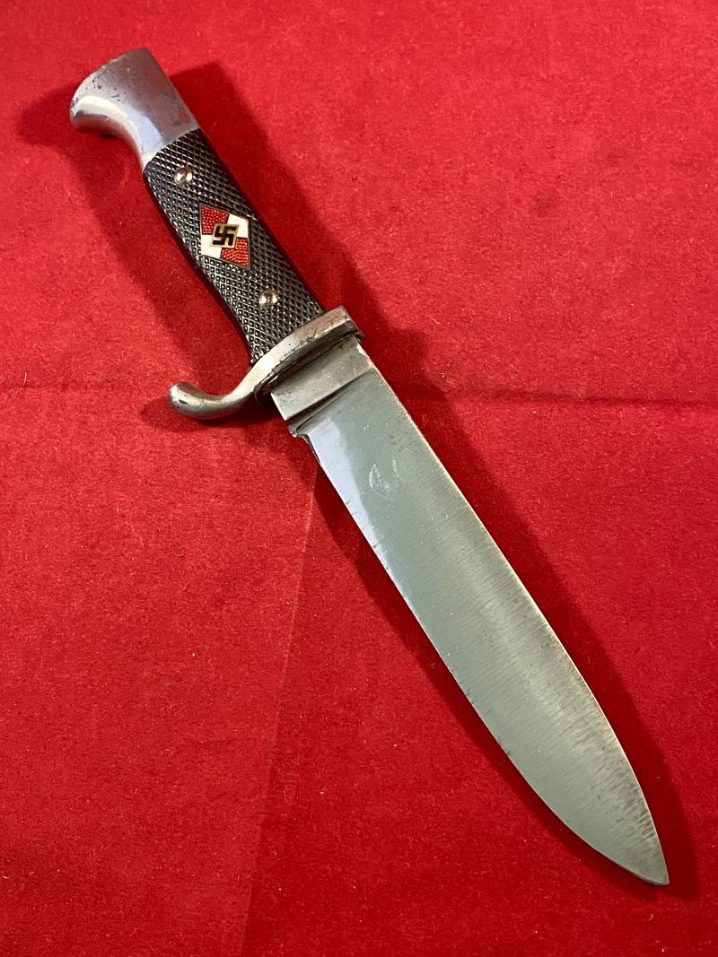 WW2 Hitler Youth Knife by Arthur Schüttelhöfer & Co., Solingen-Wald – RZM M7/13