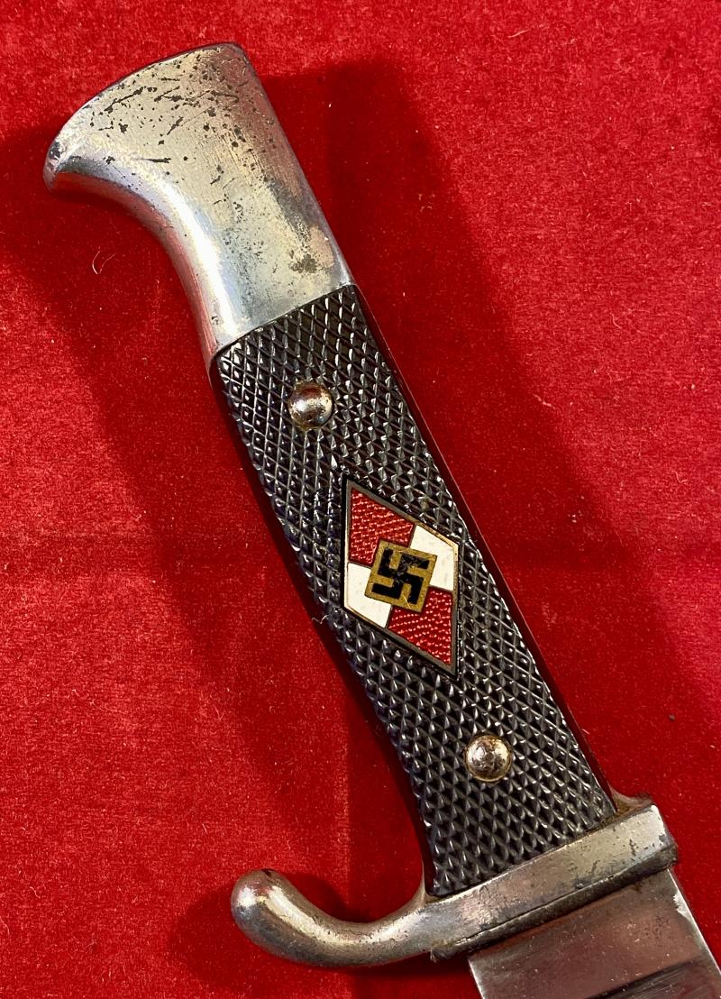 WW2 Hitler Youth Knife by Arthur Schüttelhöfer & Co., Solingen-Wald – RZM M7/13