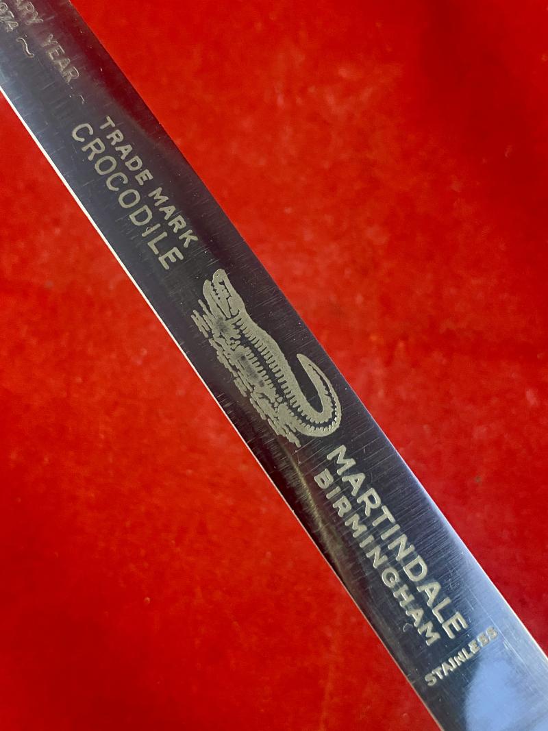 Rare Commemorative Centennial 1874 – 1974 MARTINDALE Letter Opener with the iconic