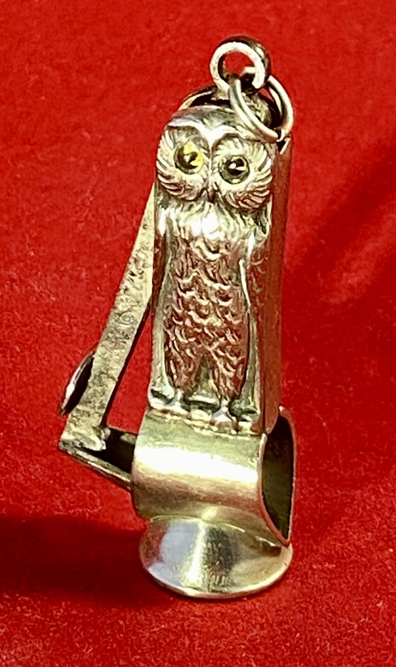 Extra Photos of Silver Owl Cheroot Cutter