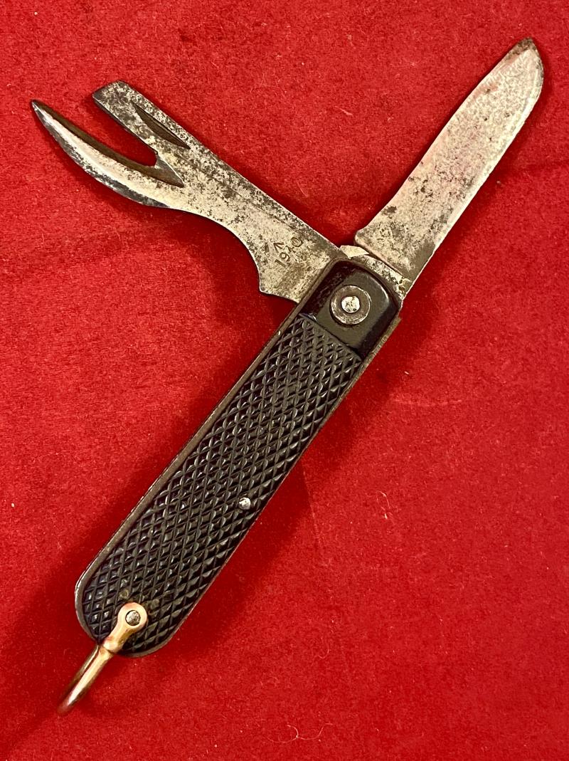 WW2 British Army 2-Piece Jack Knife by Francis Greaves & Sons Sheffield dated 1940