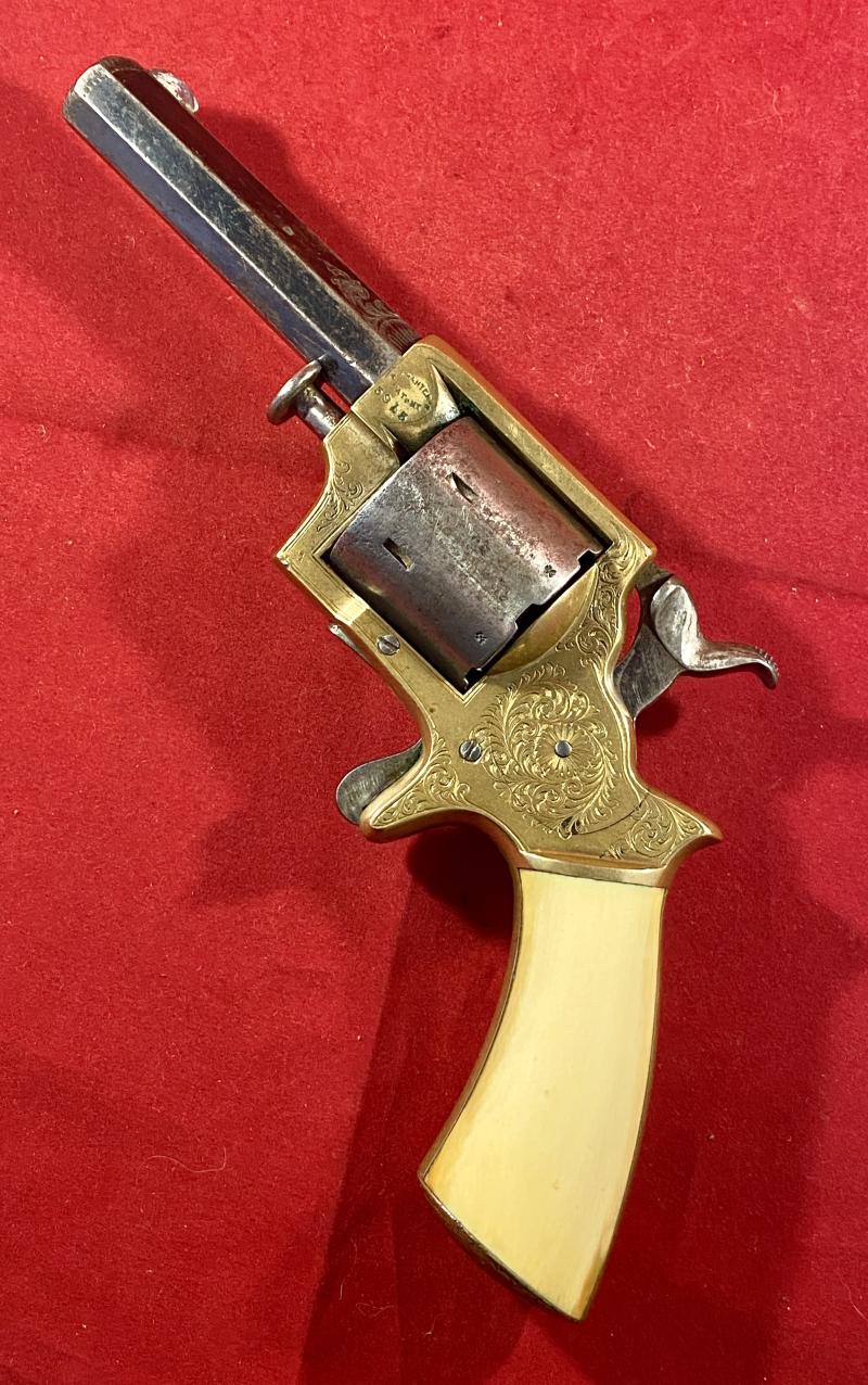 Extra Photos of Antique Tranter Patent 7-Shot .32 Rimfire Revolver - 52499