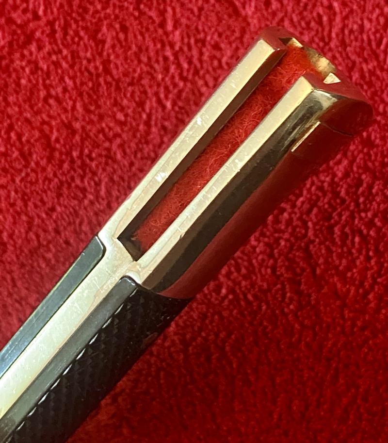 Near Mint Original WW2 German K98 Dress Bayonet with Etched Blade by Eickhorn with Scabbard and Leather Frog