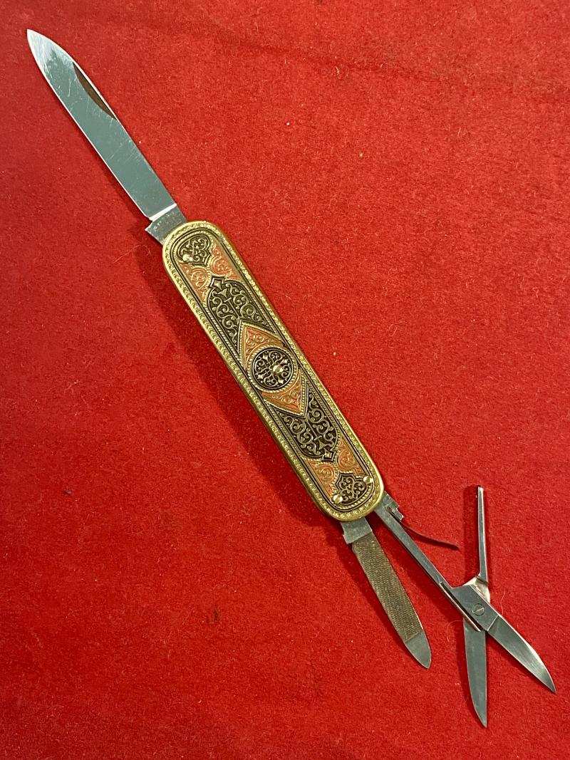 Mint Gentleman’s or Lobster knife by Jürgen Moede of Solingen c1950