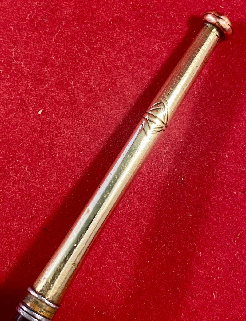 Unique 5.7” WW1 Period Trench Art Cigar/Cigarette Holder