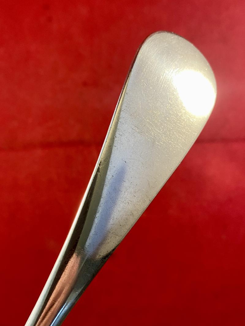Large French Silver-Plated - WW2 German Police Basting Spoon from the Island of Jersey