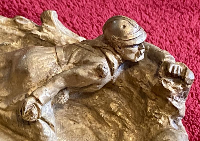 Extra Photos of WW1 Gilt Bronze Ashtray