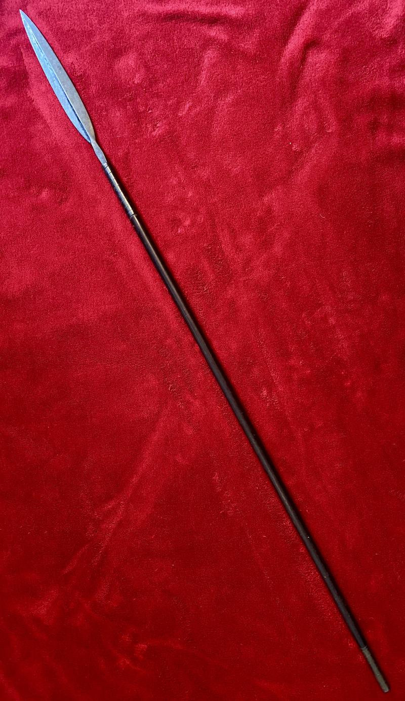Victorian Period Zulu War Iklwa Short Spear c1879